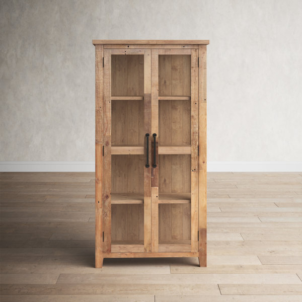 Birch Lane™ ber 35'' Wide Solid Wood Curio & Reviews Wayfair